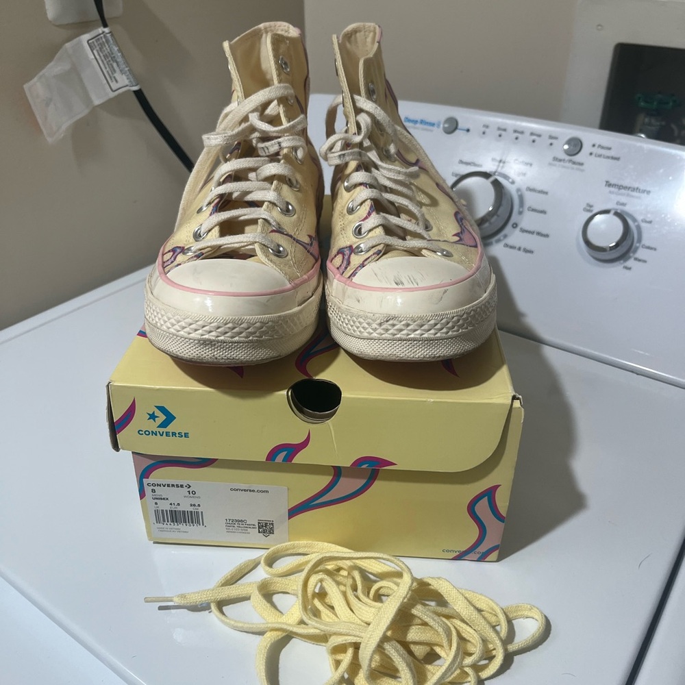 Converse Chuck Taylor All-Star 70 Hi Golf Le Fleur Yellow Flame